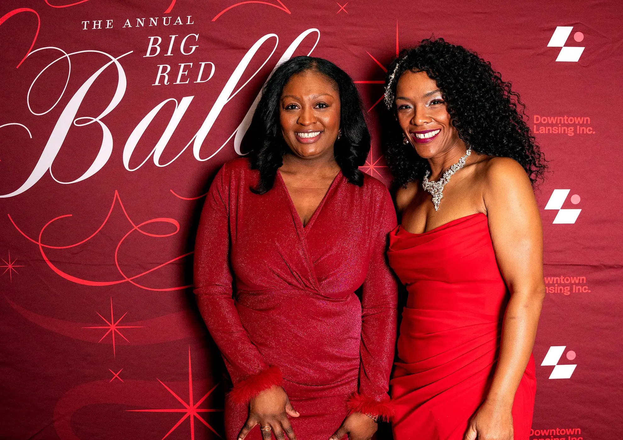 Sarah Anthony and Nikki Thompson-Frazier at Big Red Ball 2024