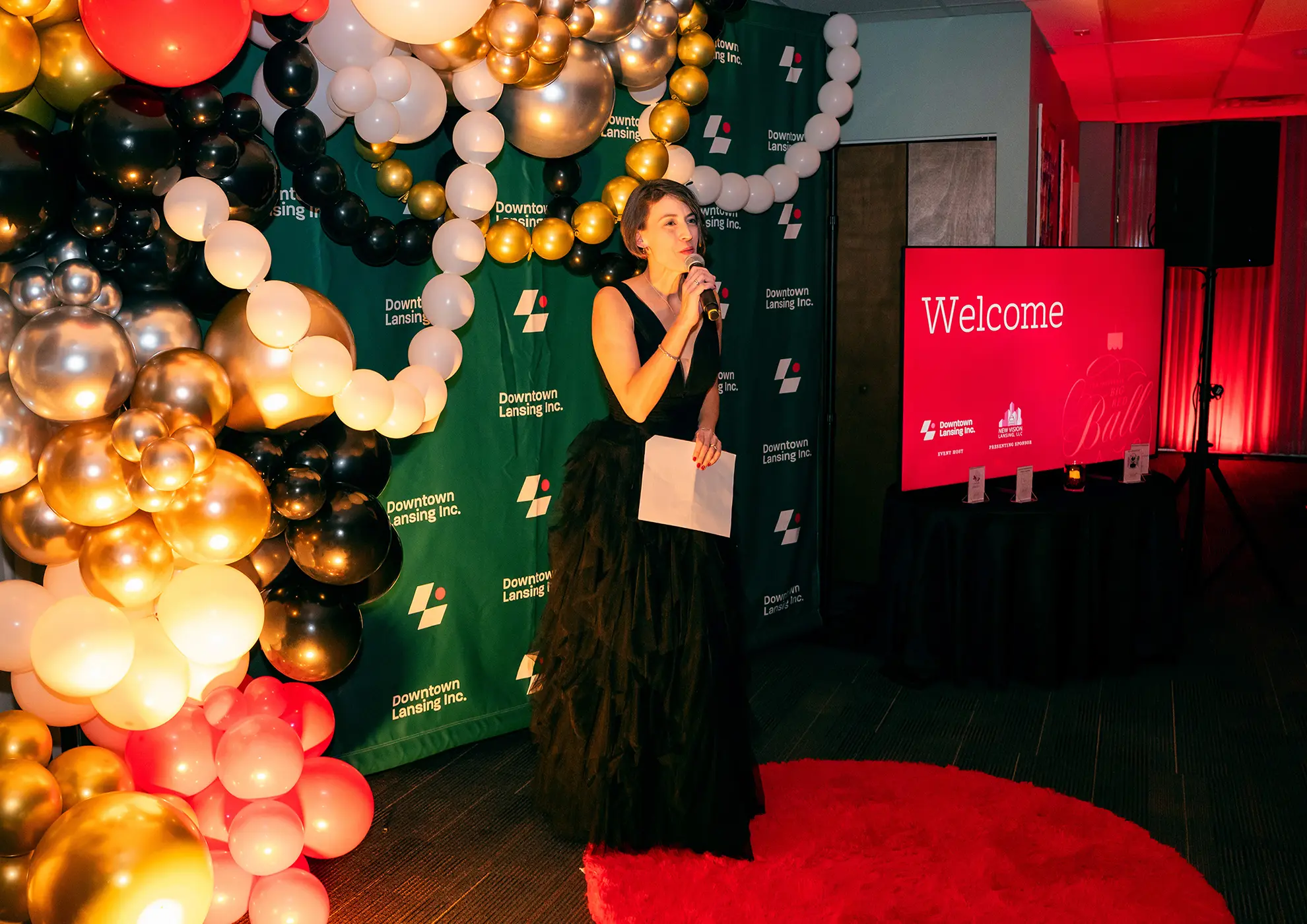 Cathleen Edgerly at Big Red Ball 2024