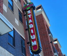 Stadium District sign