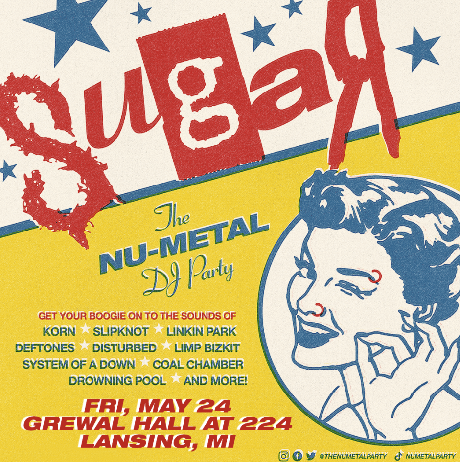 Nu Metal Dance Party Flyer